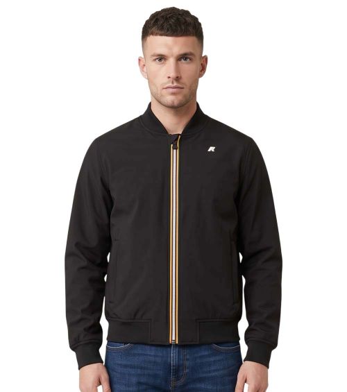 Black Band Collar Jacket