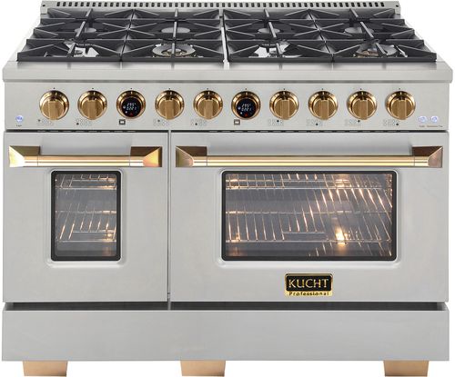 Kucht Professional KX Series 48" Dual Fuel Natural Gas Range KXP48G