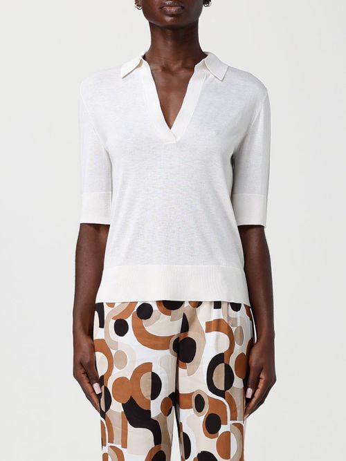 Polo Shirt Woman color White