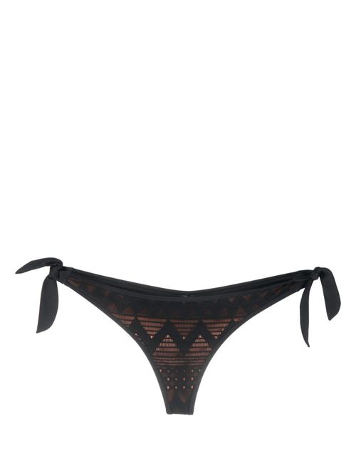 Dolce Vita panelled bikini bottoms - Black