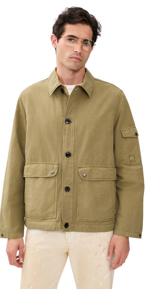 Shirt Jacket Olive Green