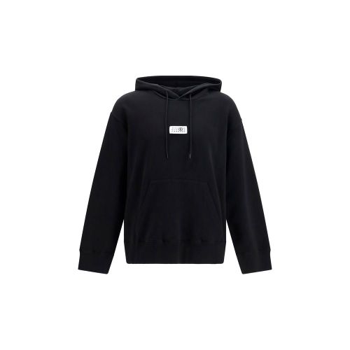 Cotton Hoodie — Black