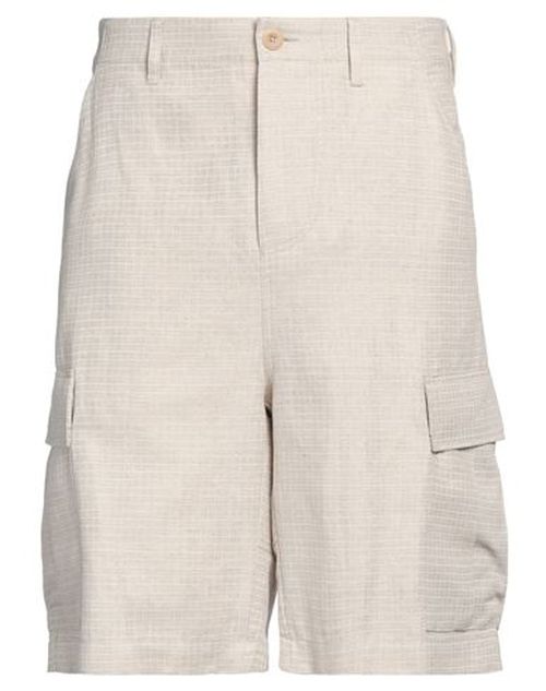 Drôle De Monsieur Man Shorts & Bermuda Shorts Beige Size S Cotton, Linen
