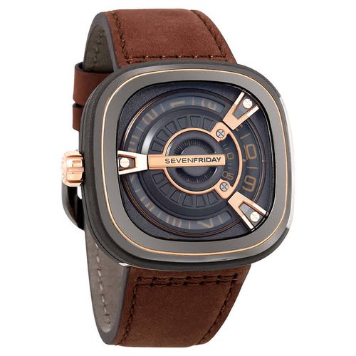 Seven Friday Series Automatic Black Dial Mens Watch M2