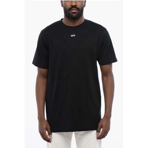 Logo-Embroidered Cotton T-Shirt — Black
