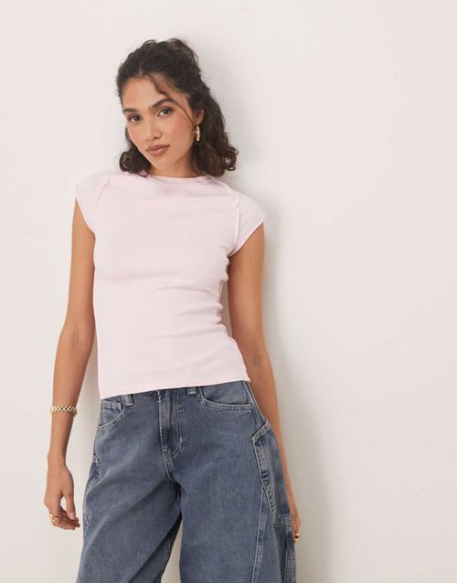 Free People ever had baby t-shirt in soft pink