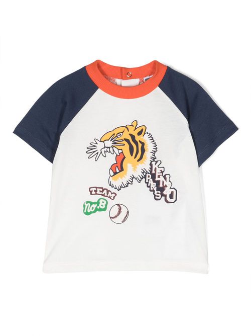 Graphic-print cotton T-shirt - White