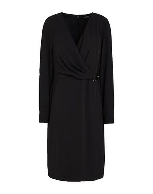 Woman Midi dress Black Size 0 Recycled polyester