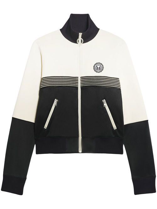 Ami de Coeur zipped jacket - Black