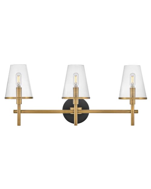 Heritage Brass LED Vanity from the Marten Collection