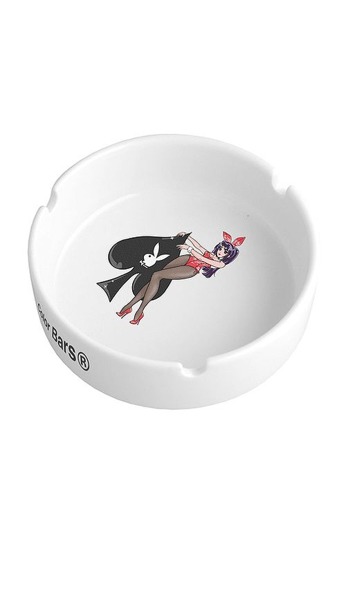 Playboy Ace of Spades Ashtray in White
