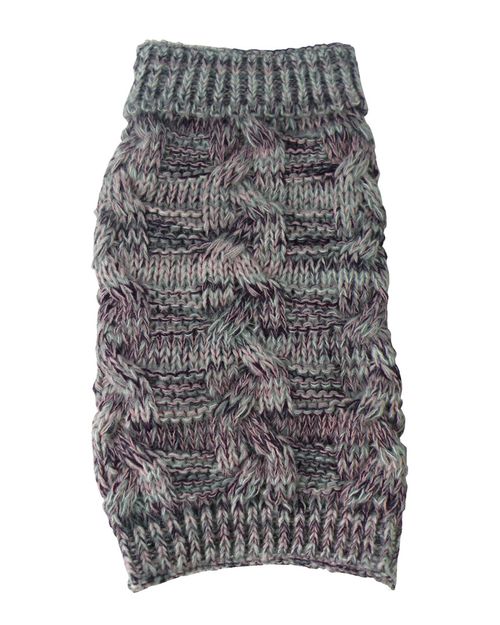 Royal Bark Heavy Cable Knitted Designer F