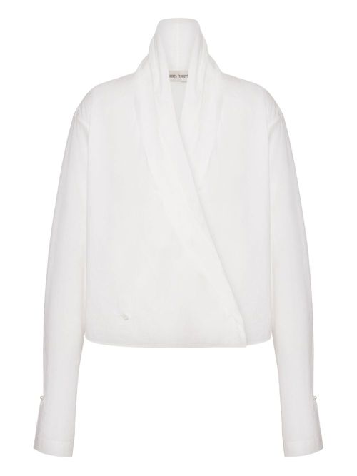 Cotton blouse - White