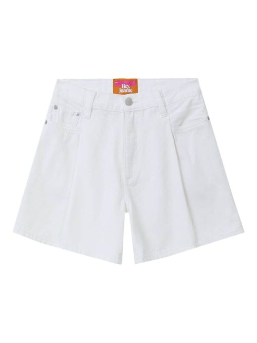 Hey Joanie Pleated Fun shorts - White