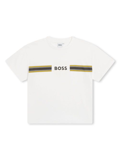 Logo-print cotton T-shirt - White