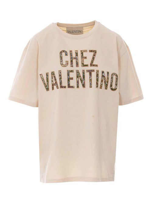 Betulla Beige Chez Valentino T-Shirt