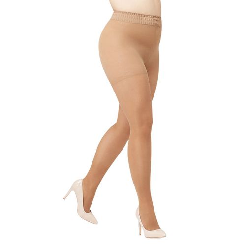 Solidea Curvy 140 Den Sheer Compression Tights 18 21mmHg XL Glace
