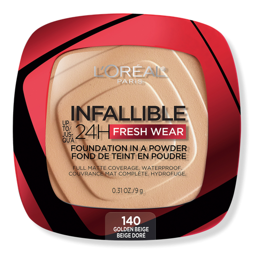 Infallible 24H Fresh Wear Foundation In A Powder - 140 Golden Beige