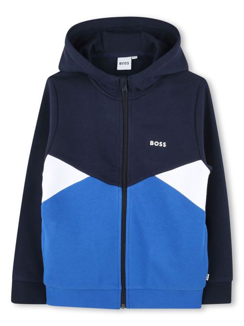 Zip-up hoodie - Blue