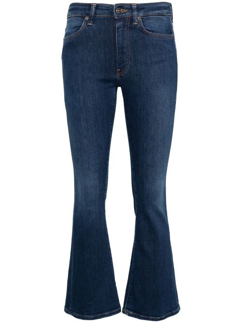 Mandy high-rise bootcut jeans - Blue