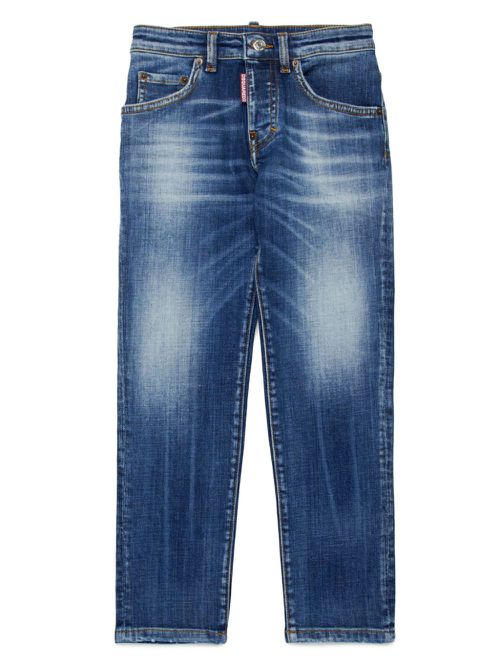 Stanislav mid-rise slim jeans - Blue