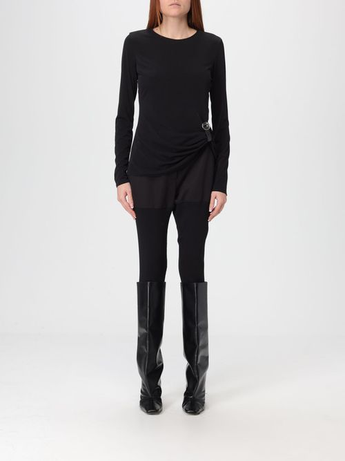 Top Woman color Black
