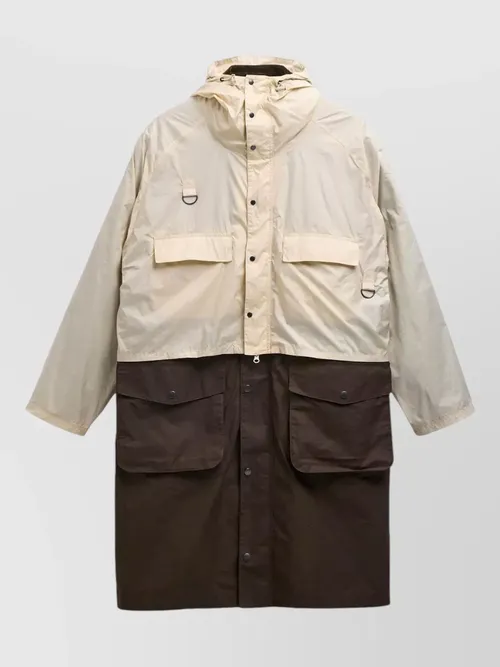 Barbour - kaptain sunshine hooded long casual jacket
