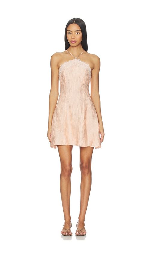 Sabina Musayev Melia Dress in Peach. - S also in XS, M