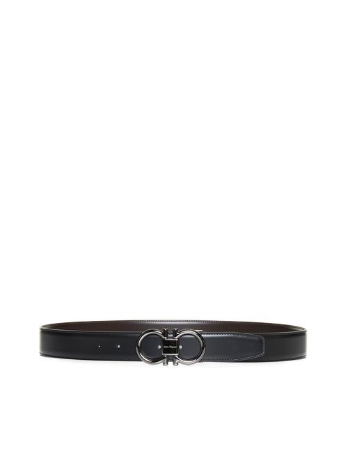 FERRAGAMO | Reversible and adjustable Gancini belt| Man | 95
