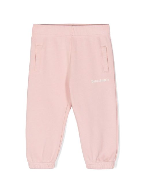 Logo-print track pants - Pink