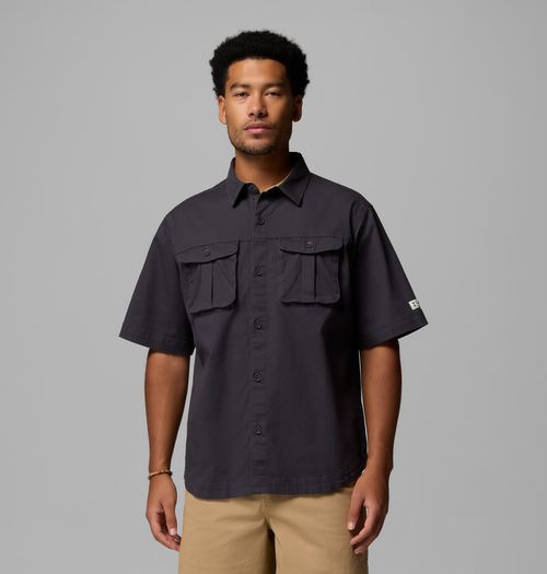 Men's Acker Rock Twill Short Sleeve Button Up Shirt-