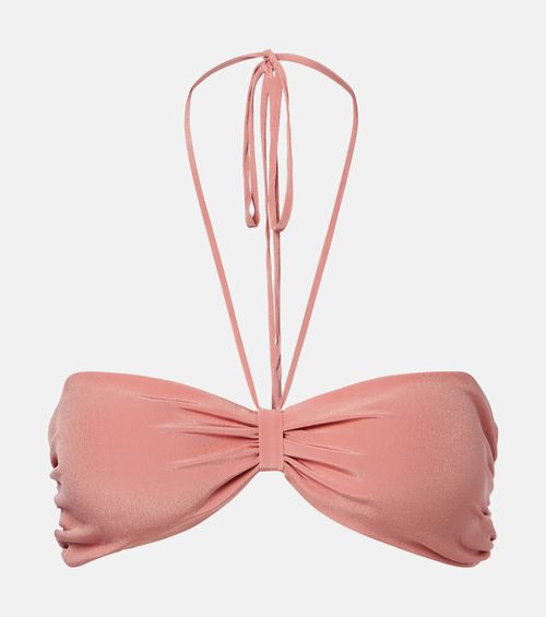 Halterneck bikini top