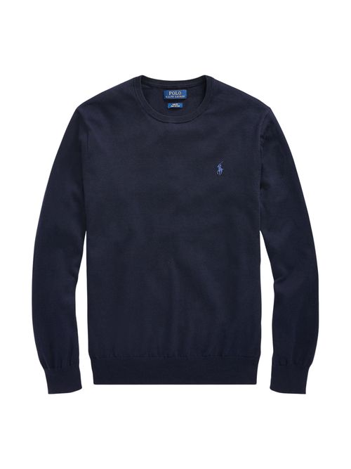 Classic Pima Cotton Sweater for Men - Fall Collection