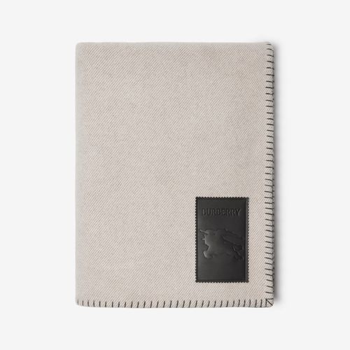 B Shield Wool Cashmere Blanket