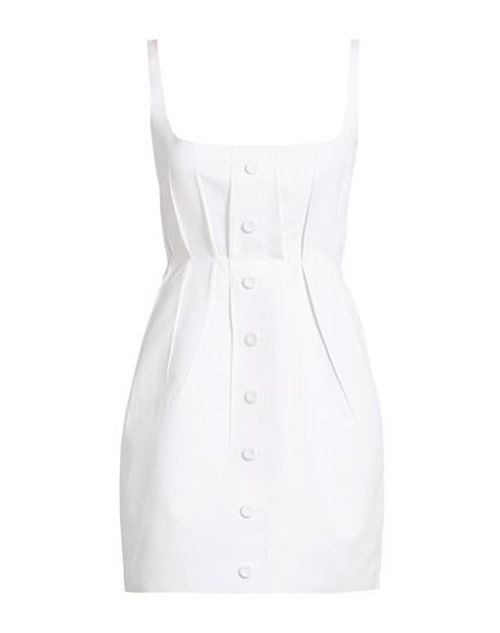 Woman Mini dress White Size 0 Cotton