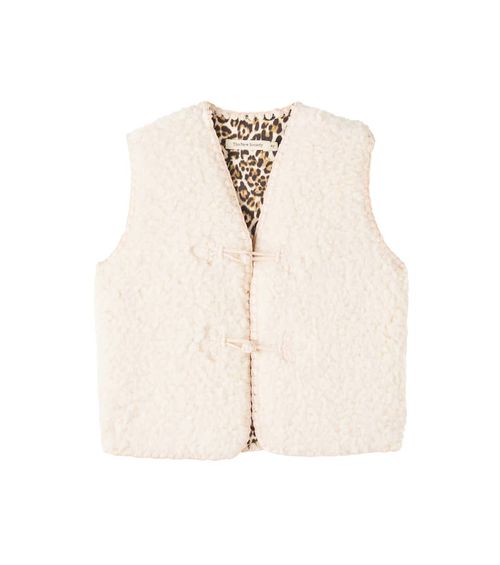 Ninette faux shearling vest