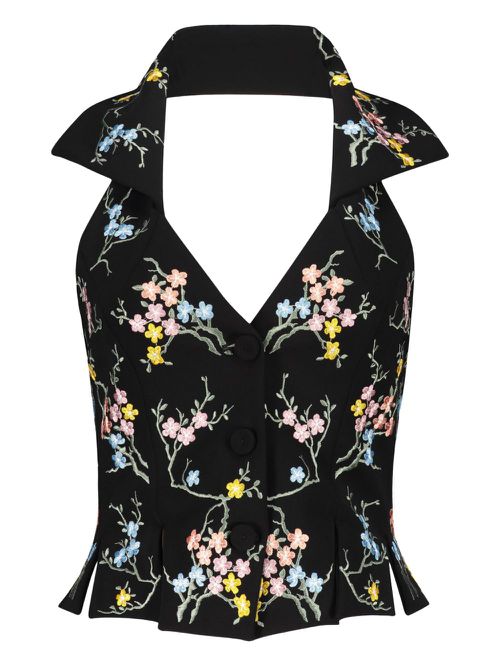 Single-breasted vest - Black