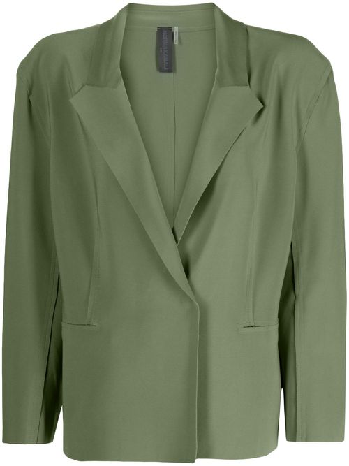 Single-breasted blazer - Green