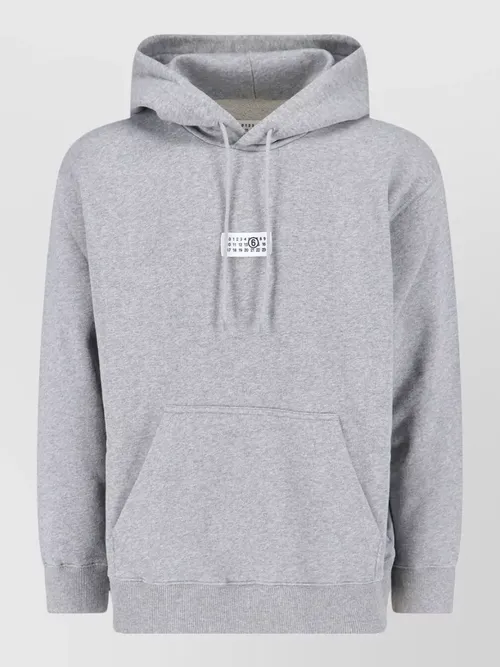 Maison Margiela - hooded sweater front pocket ribbed cuffs he