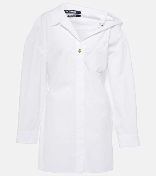 Jacquemus La Mini Robe Chemise cotton shirt dress