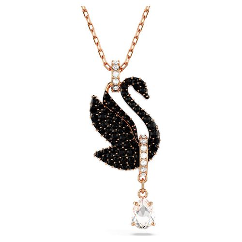 Black Swan Pendant Necklace