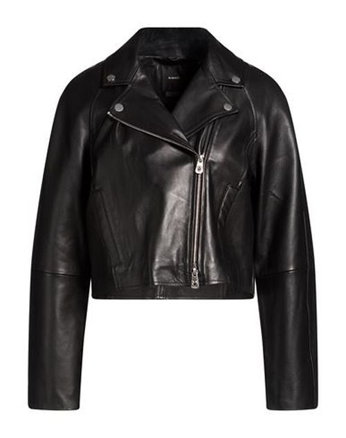 Woman Jacket Black Size 10 Sheepskin