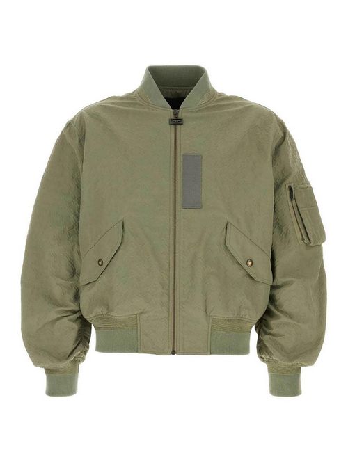 Nylon Bomber Jacket