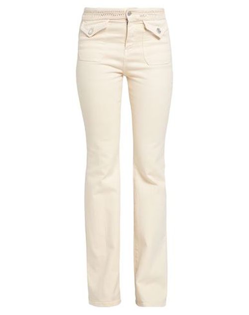 Woman Denim pants Beige