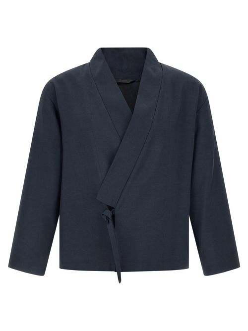 Kimono Blazer — Navy
