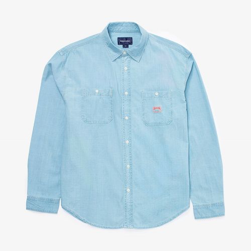 Thisisneverthat Chambray Shirt - BLUE - male