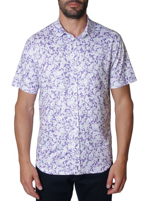 Robert Graham Robert Graham Gregor Short Sleeve Button Down Shirt