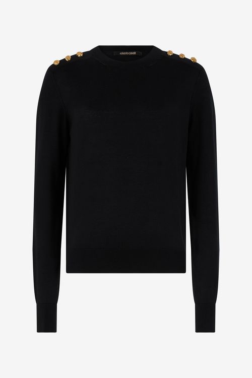 Sweater With Gold Buttons