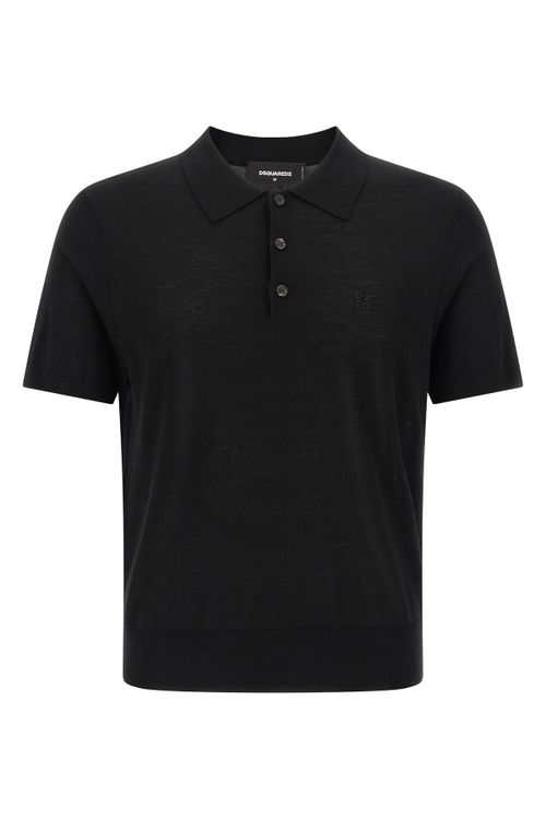 Wool Polo Shirt