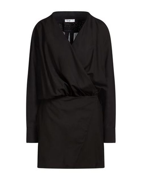 Woman Midi dress Black Size 6 Virgin Wool